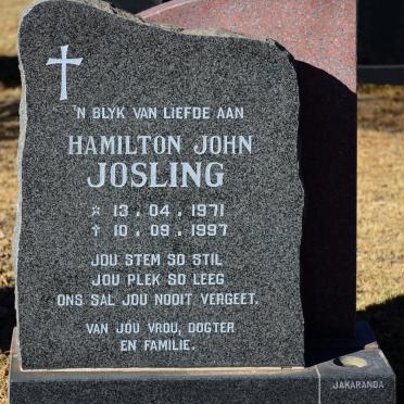 JOSLING Hamilton John 1971-1997