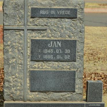 JOUBERT Jan 1945-1996