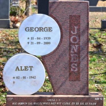 JONES George 1939-2000