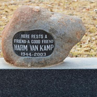 KAMP Harm, van 1944-2003