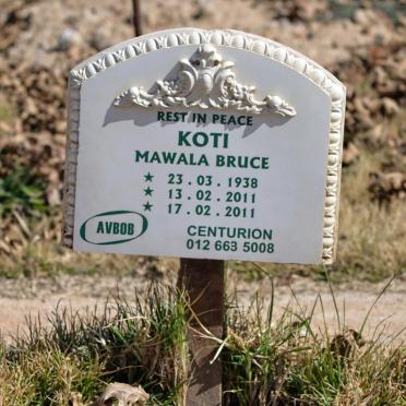 KOTI Mawala Bruce 1938-2011