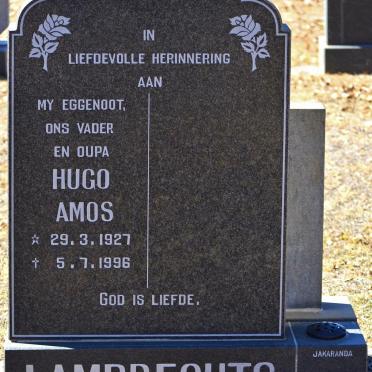 LAMBRECHTS Hugo Amos 1927-1996