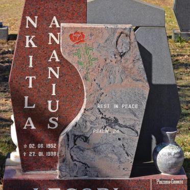LEGODI Nkitla Ananius 1952-1998