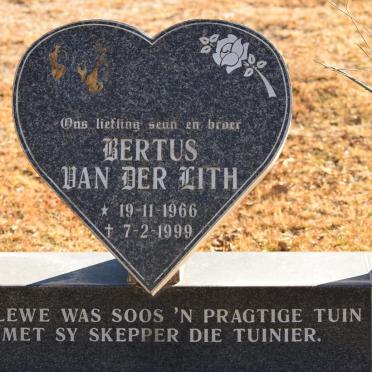 LITH Bertus, van der 1966-1999