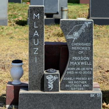 MLAUZI Migson Maxwell 1979-2002