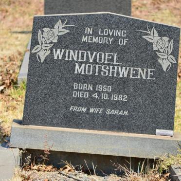 MOTSHWENE Windvoel 1950-1982