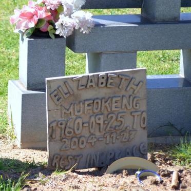 MUFOKENG Elizabeth 1960-2004