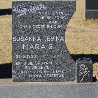 MARAIS Susanna Jesina 1923-1998