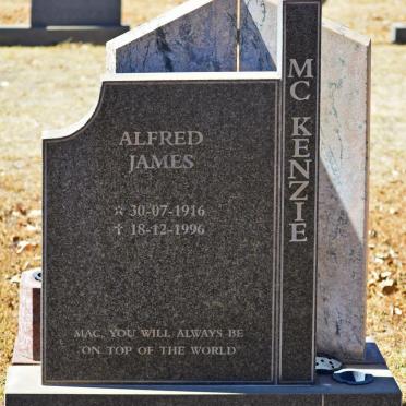 MCKENZIE Alfred James 1916-1996
