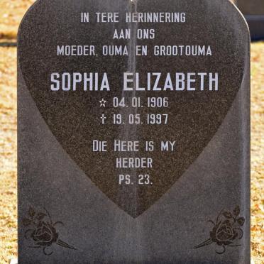 MYNHARDT Sophia Elizabeth 1906-1997
