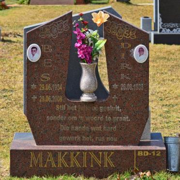 MAKKINK Dirk 1935- &amp;  Bes 1934-2008