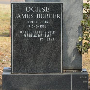 OCHSE James Burger 1946-1998
