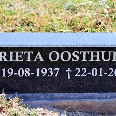 OOSTHUIZEN Marieta 1937-2011