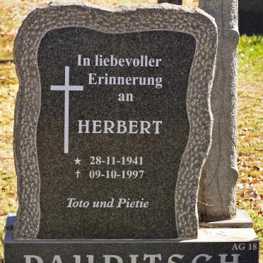 PAURITSCH Herbert 1941-1997