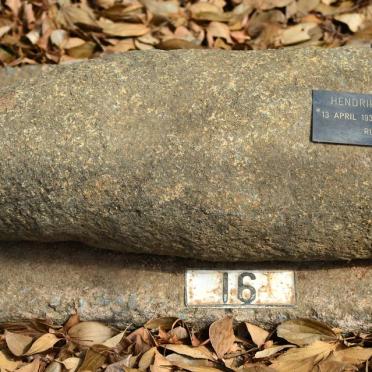 POTGIETER Hendrik F. 1934-2000