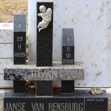 RENSBURG Rivan, Janse van 1999-2000