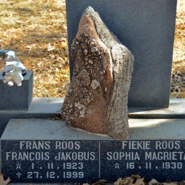 ROOS Francois Jakobus 1923-1999 &amp; Sophia Magrieta 1930-