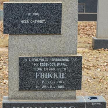 RICHARDS Frikkie 1957-1995