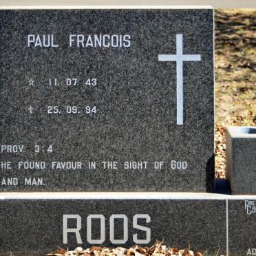 ROOS Paul Francois 1943-1994