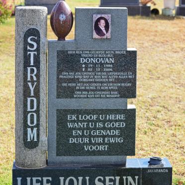 STRYDOM Donovan 1986-2006