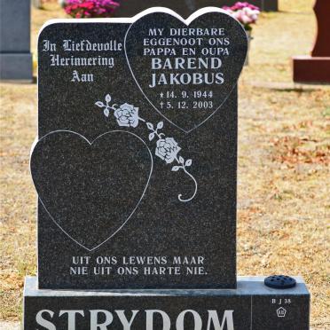 STRYDOM Barend Jakobus 1944-2003