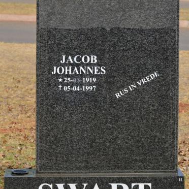 SWART Jacob Johannes 1919-1997