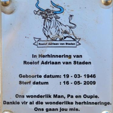 STADEN Roelof Adriaan, van 1946-2009 :: VAN STADEN Hannes 1980-1998
