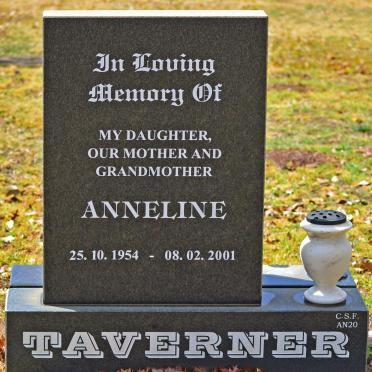 TAVERNER Anneline 1954-2001