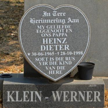 WERNER Heinz Dieter, Klein 1965-1998