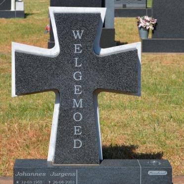 WELGEMOED Johannes Jurgens 1955-2003