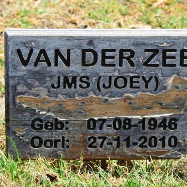 ZEE J.M.S., van der 1946-2010