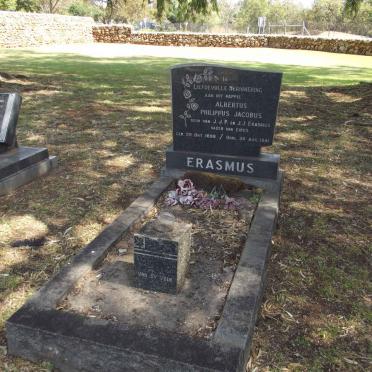 ERASMUS Albertus Philippus Jacobus 1899-1941