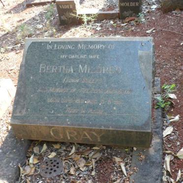 GRAY Bertha Mildred nee SULL? 1912-1957