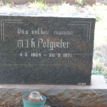 POTGIETER M.J.H. 1904-1971
