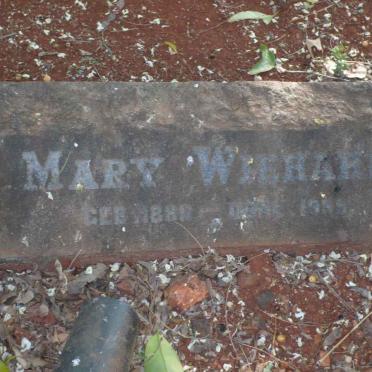 WIEHAHN Mary 1886-1935