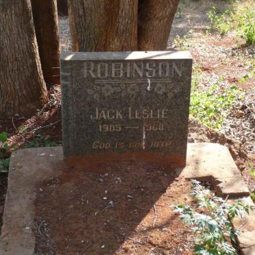 ROBINSON Jack Leslie 1905-1968
