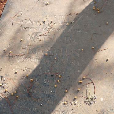 ERASMUS Mathilda nee GERBER 1921-200?