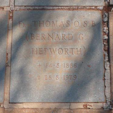 HEPWORTH Bernard G. 1886-1979