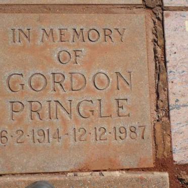 PRINGLE Gordon 1914-1987
