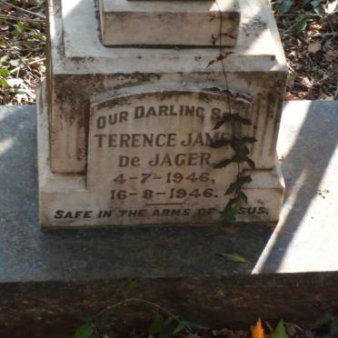 JAGER Terence James, de 1946-1946