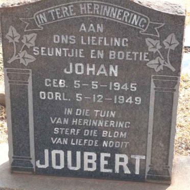 JOUBERT Johan 1945-1949