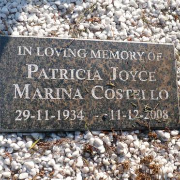 COSTELLO William Power 1925-1982 &amp; Patricia Joyce Marina 1934-2008 :: COSTELLO Michael Anthony 1963-1983
