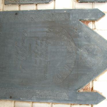 PRINSLOO Maria Johanna 1885-1901