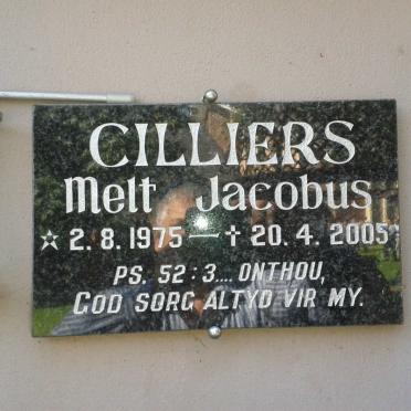 CILLIERS Melt Jacobus 1975-2005