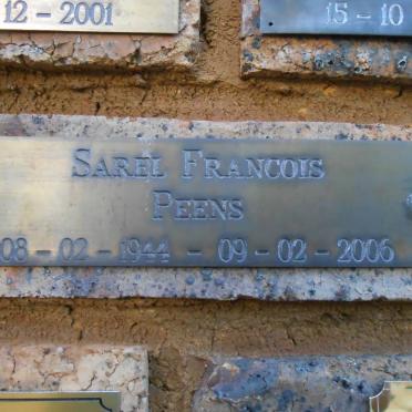 PEENS Sarel Francois 1944-2006