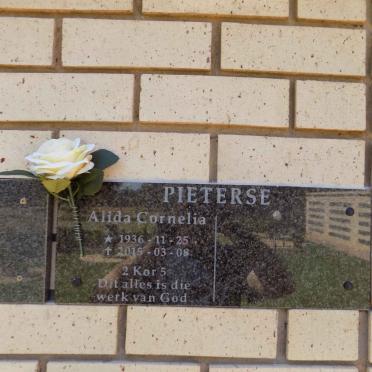 PIETERSE Alida Cornelia 1936-2015