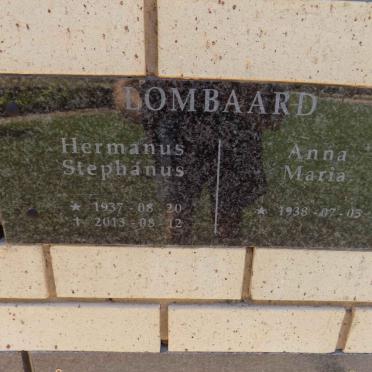 LOMBAARD Hermanus Stephanus 1937-2013 &amp; Anna Maria 1938-