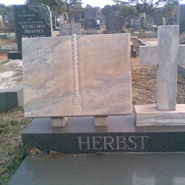 HERBST Daniel Petrus 1952-1982