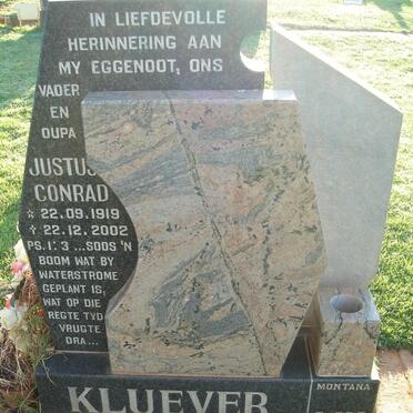 KLUEVER Justus Conrad 1919-2002