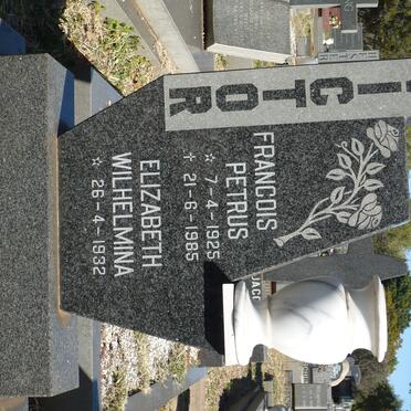 VICTOR Francois Petrus 1925-1985 &amp; Elizabeth Wilhelmina 1932-